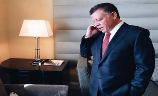 الملك يبحث هاتفيا مع رئيس الوزراء الياباني العلاقات بين البلدين