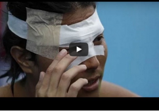 شاهد.. لاعبة برازيلية تفقد أعصابها وتحول مباراة كرة ماء إلى ملاكمة