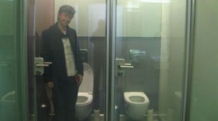 أغرب مرحاض في العالم ( فيديو )