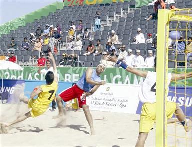 منتخب اليد يتفوق على أفغانستان وينتظر باكستان.. اليوم 