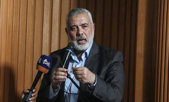هنية: مسيرة العودة طوت صفحة المفاوضات هنية: مسيرة العودة طوت صفحة المفاوضات