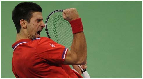 ديوكوفيتش ملهم صربيا الأول