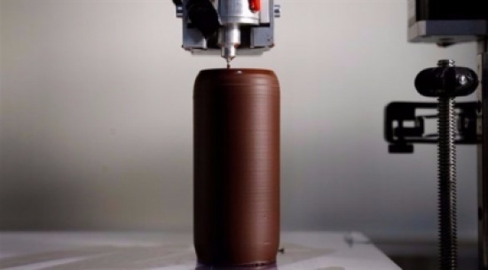 الطابعات الثلاثية الأبعاد تدخل عالم الشوكولاتة