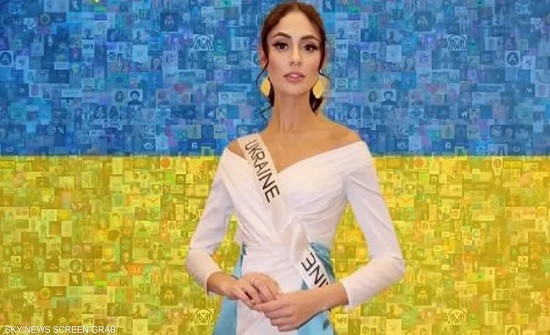 ملكة جمال أوكرانيا : أصبحت مشردة