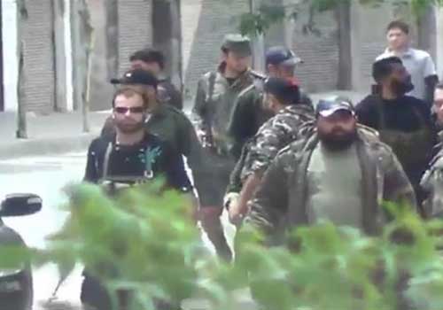 أنباء عن مقتل 12 من "حزب الله" بكمين للحر بحمص أنباء عن مقتل 12 من "حزب الله" بكمين للحر بحمص