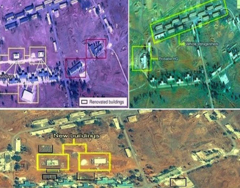 صور من الفضاء لواحة عسكرية تبنيها إيران في سوريا