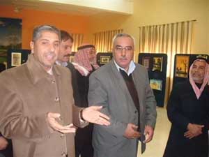 شباب كلنا الأردن في الطفيلة يشاركون في فعاليات معرض الفن التشكيلي