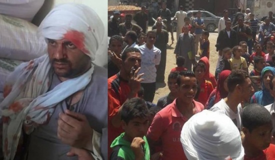 [شاهد] “علقة ساخنة” .. هذا ما فعله الأهالي بشاب مصري حاول اختطاف طفلة والتحرش بها!