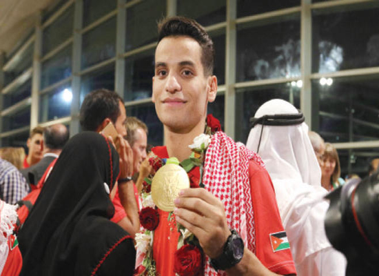 اللجنة الاولمبية تحتفي بابو غوش غدا اللجنة الاولمبية تحتفي بابو غوش غدا