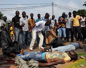 قتلى واختطاف وانتهاكات بساحل العاج   