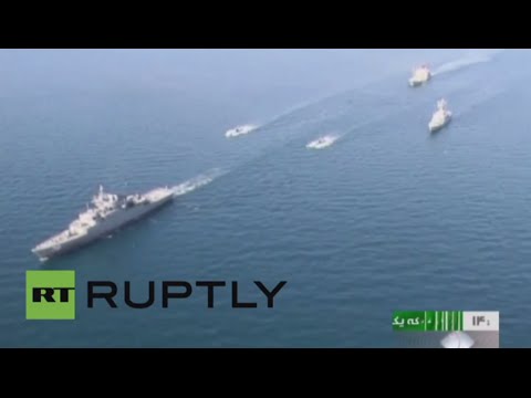 إيران تبدأ مناورات بحرية  في الخليج وواشنطن تراقب