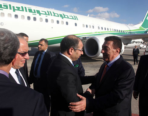رئيس مجلس النواب العراقي يصل عمان رئيس مجلس النواب العراقي يصل عمان