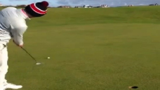 مهارة استثنائية في الغولف