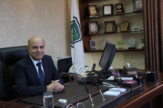 الدكتور احمد نصيرات يباشر عمله رئيساً لجامعة عجلون الوطنية