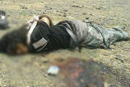 المفرق : سكان يربطون لصي أغنام على الشارع العام