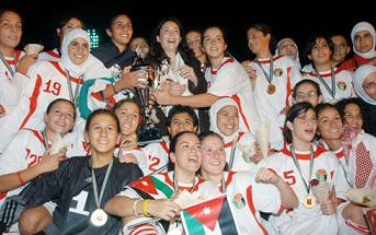 الأميرة ريم تحضر مهرجان اعتزال قائدة المنتخب النسوي آلاء القريني