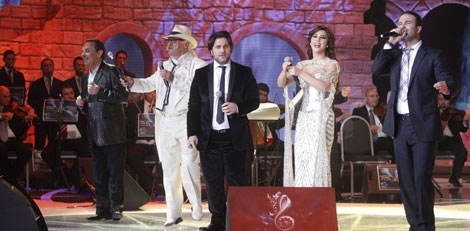 نجوم لبنان يشعلون ليل الدوحة غناء وموسيقى ومواويل