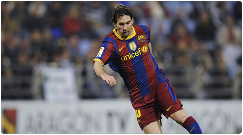 ميسي يتفوق في استفتاء أفضل هدف