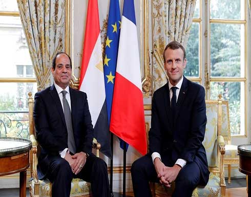 ماكرون يقول انه ليس ” وارد إعطاء دروس″ الى السيسي في مسالة حقوق الانسان ماكرون يقول انه ليس ” وارد إعطاء دروس″ الى السيسي في مسالة حقوق الانسان