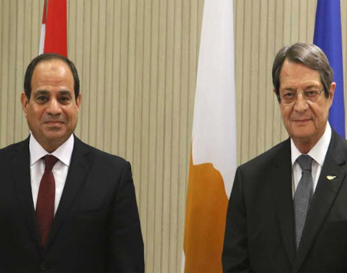 السيسي: مصر تدعم توحيد جزيرة قبرص السيسي: مصر تدعم توحيد جزيرة قبرص