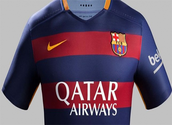 برشلونة يصنع الدرع الأمريكي لمواجهة الراعي القطري برشلونة يصنع الدرع الأمريكي لمواجهة الراعي القطري