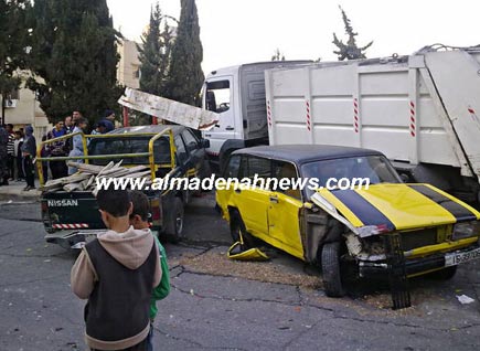 وفاة بحادث تصادم مركبة وضاغطة في عمان وفاة بحادث تصادم مركبة وضاغطة في عمان