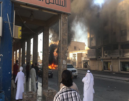 انفجار سيارة ملغومة بالقطيف شرق السعودية (فيديو)