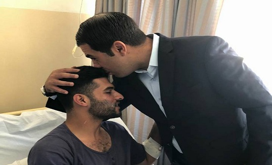 مجلس العاصمة يعود جرحى غزة بمدينة الحسين الطبية مجلس العاصمة يعود جرحى غزة بمدينة الحسين الطبية