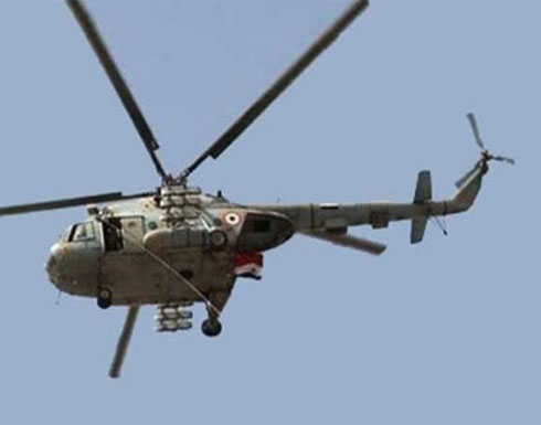 أنباء عن سقوط طائرة مروحية سورية في ريف حماة