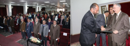 جامعة جرش تحتفل بتكرم الطلبة المتفوقين جامعة جرش تحتفل بتكرم الطلبة المتفوقين