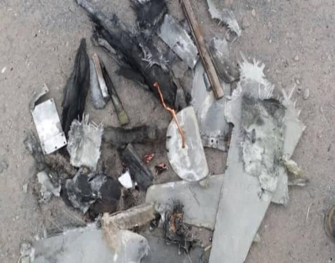 الجيش اليمني يسقط طائرة درون حوثية في حيران