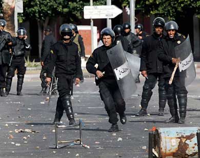 حظر التجول بالعاصمة التونسية