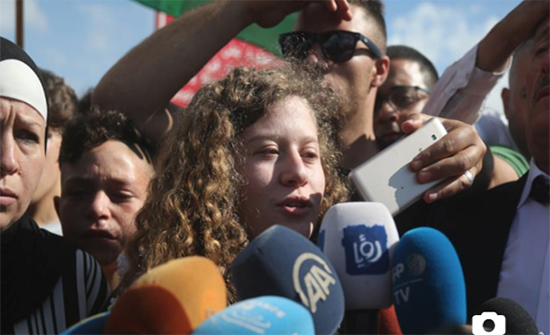 عهد التميمي: مستمرون في مقاومة الاحتلال حتى زواله