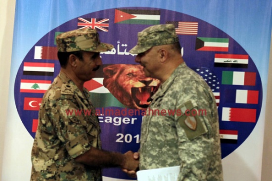 اطلاق تمرين الأسد المتأهب ( صور ) اطلاق تمرين الأسد المتأهب ( صور )