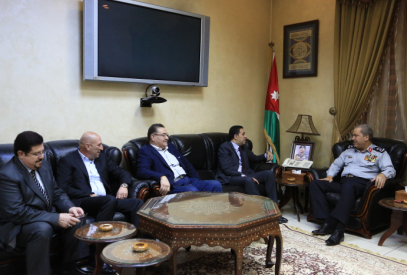 مدير عام الدفاع المدني يلتقي رئيس مجلس إدارة جمعية مستثمري شرق عمان