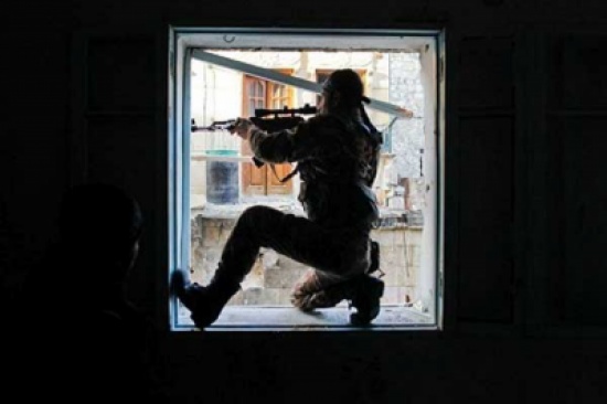 معارك عنيفة غير مسبوقة بين اسلاميين واكراد شرق سوريا