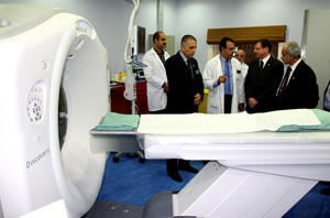 افتتاح قسم الاشعة الجديد والطب النووي في مستشفى الاردن  