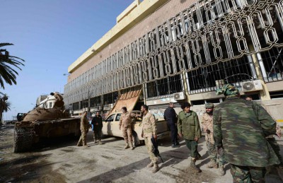 مقتل شخص في هجوم على مقر للأمم المتحدة بالعاصمة الليبية