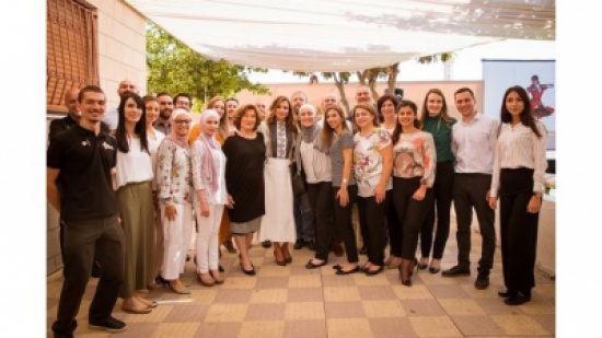 الملكة رانيا تطلع على أنشطة الأكاديمية الدولية للثقافة الشركسية الملكة رانيا تطلع على أنشطة الأكاديمية الدولية للثقافة الشركسية