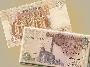 تراجع الجنيه المصري امام الدولار 