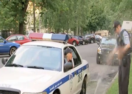 الشرطي والمياه