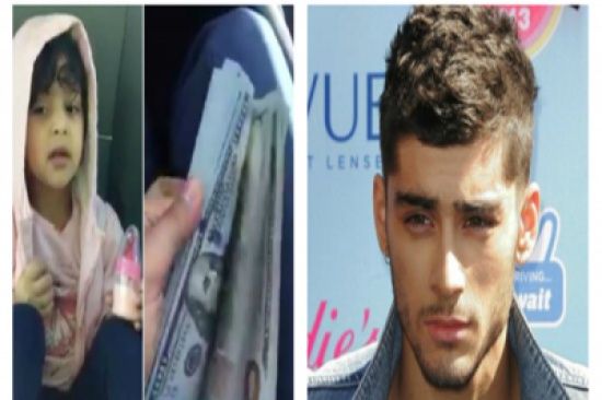 ابنة عامين تسرق 5 آلاف دولار من والدها لشراء مغنيها المفضل