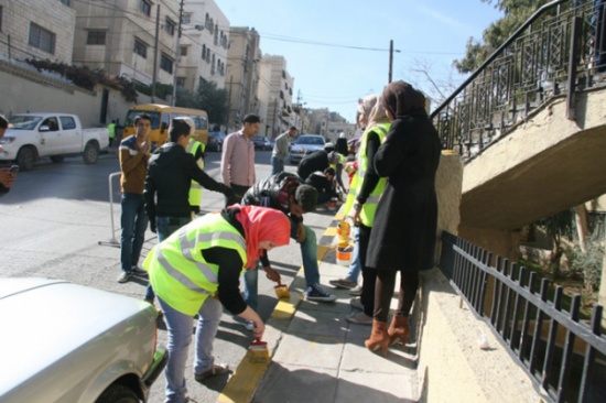 حملة تطوعية في منطقة اليرموك