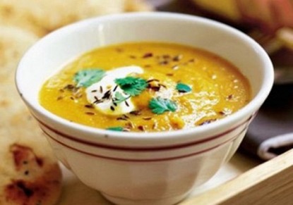 شوربة العدس والخضار