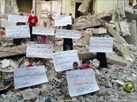 أهالي معضمية الشام: صمودنا لا يبرر تخاذلكم أهالي معضمية الشام: صمودنا لا يبرر تخاذلكم