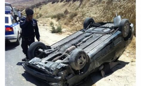 حادث تدهور "مروع" ينهي حياة خمسيني في الكرك