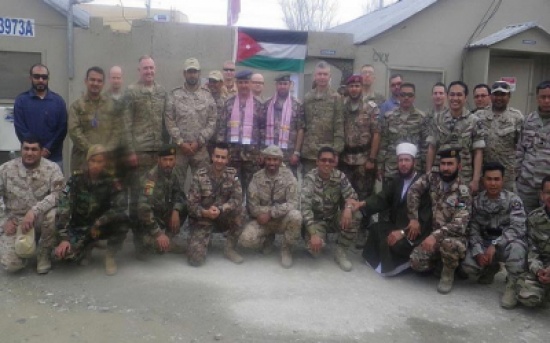 فريق الدعم الانساني الاردني بافغانستان يشارك بجلسة مجلس الشورى الافغاني