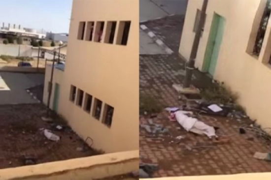 شاهد.. هذا ما حدث لطالب حاول الهرب من المدرسة