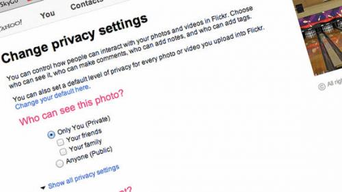 Yahoo تقدم إعتذارها لإنتهاكها خصوصية مستخدمي Flicker Yahoo تقدم إعتذارها لإنتهاكها خصوصية مستخدمي Flicker