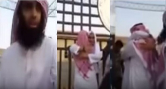 شاهد: مقطع قديم يوثق لحظة احتفاء بالإرهابي الصاعدي أثناء خروجه من السجن قبل 5 سنوات